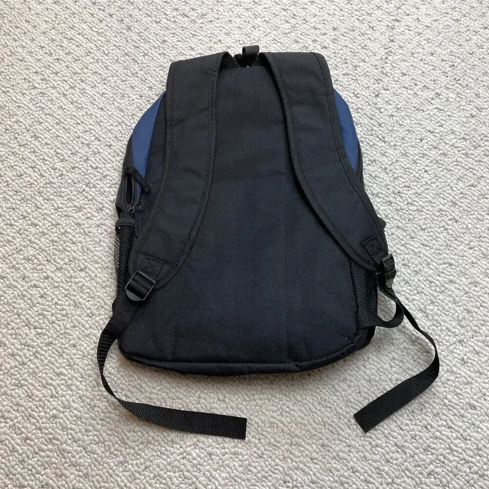 abPrime Pledge to Humanity Backpack Adult Unisex Blue Black Straps Mesh Pockets